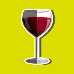 wine icon design 