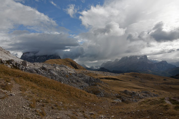 Dolomites, Italy. / The Dolomites  are a mountain range located in northeastern Italy.