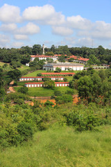 Fototapeta na wymiar Country side landscape in Brazil 