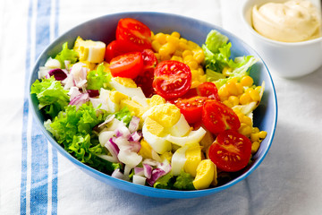 vegetarian Cobb Salad.