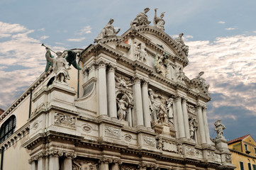 Fototapeta na wymiar San Moisè in Venedig