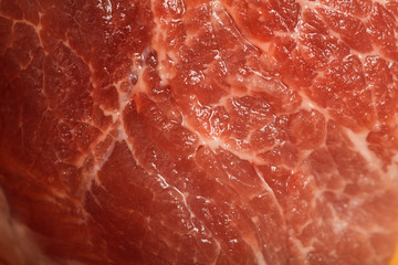 Piece of fresh raw meat