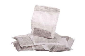 Tea Bags , isolated on white background