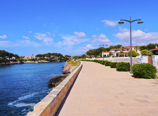 Obraz premium Coastline of Ciutadella on Minorca