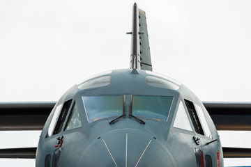 Fototapeta na wymiar Transport aircraft detail