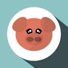 Animal icon design 