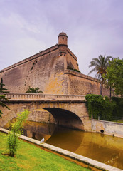 Es Baluard Walls in Palma of Majorca © Karol Kozłowski
