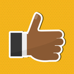 thumbs up icon design 