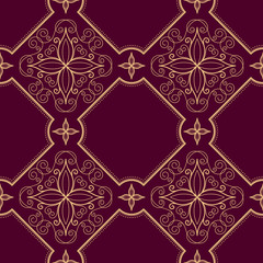 Ornamental retro pattern