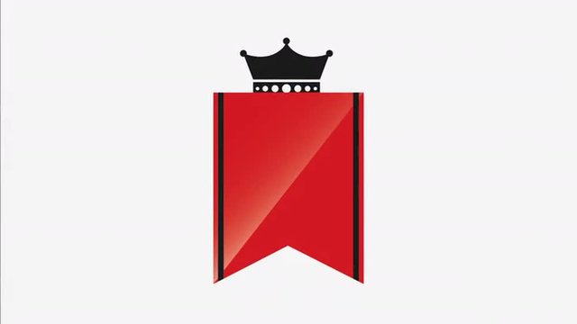 Shield icon design, video animation 