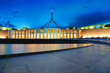 Parliament and the night