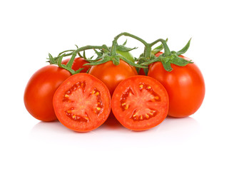 tomato  on white background