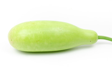 Lagenaria siceraria isolated on white background