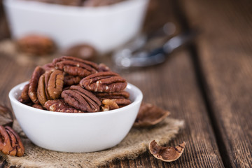 Pecan Nuts (selective focus)