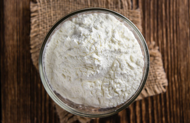 Portion of Milk Powder