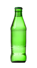 glass bottle isolated on white background