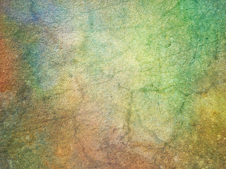 old cracked wall in colorful pastel tone background