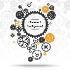gearwheel mechanism background