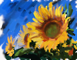 sunflower field - 105160231