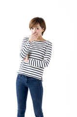 Fototapeta premium 20代後半の女性