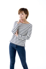 Obraz premium 20代後半の女性