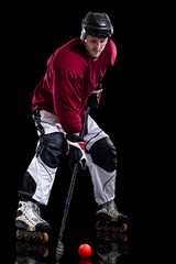 Roller Hockey Player