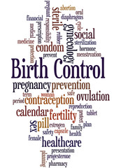 Birth Control, word cloud concept 5