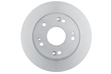 Brake disc rotor isolated on white