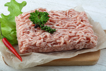 Raw minced meat