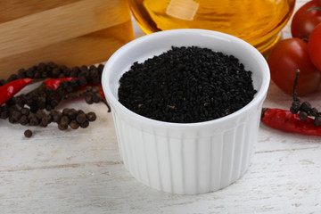 Dry nigella