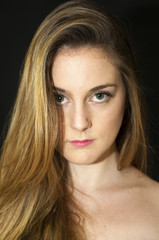 Fototapeta premium Portrait of Beautiful Young Woman