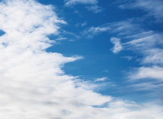 Obraz premium Elaborate sky clouds for design backgrounds