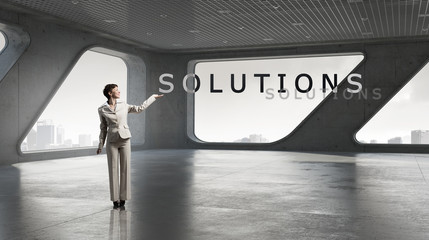 Her advantage is finding good solution