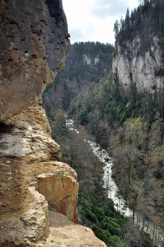 Каньон реки Курджипс (Kurdzhips river canyon)