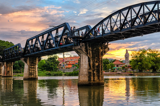 Kanchanaburi (Thailand), The Bridge On The River Kwai