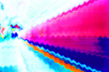 TV Screen Glitch Texture