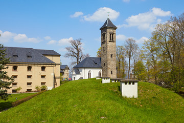 Fortress koenigstein in Saxony, Germany