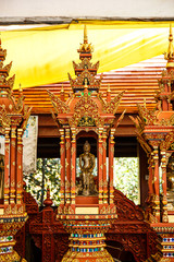 Fototapeta premium Wat Phra That Cho Hae Temple in Phrae at Thailand