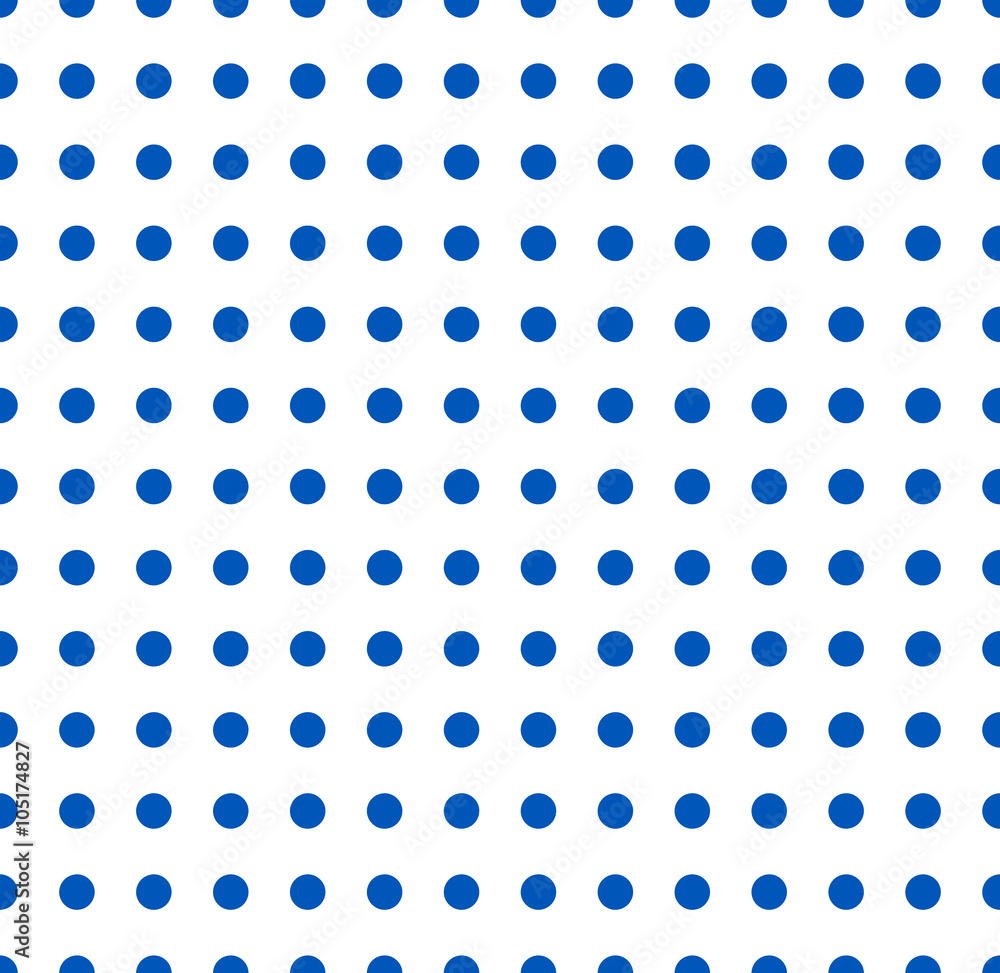 Poster polka dots pattern. seamlessly repeatable dotted, circle backgro