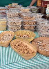 stand sur le marché