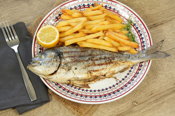 daurade grillée 12032016