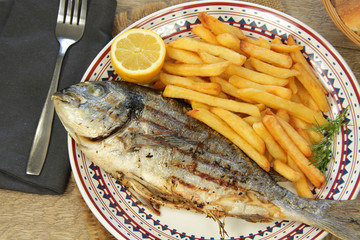 daurade grillée 12032016