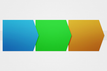 Infographics Steps Background