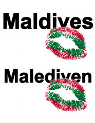 Lieblingsland Malediven (favorite country Maledives) 