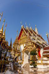  wat phra that suthon mongkol khiri Temple in Phrae at Thailand