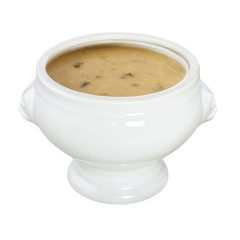 Leek and Potato Soup Cutout