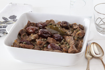 Beef with Beer and Dates