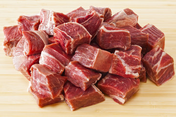 Beef Stew Meat Raw