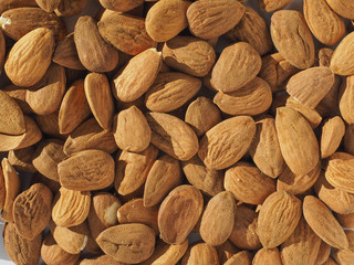 Almonds dried fruit
