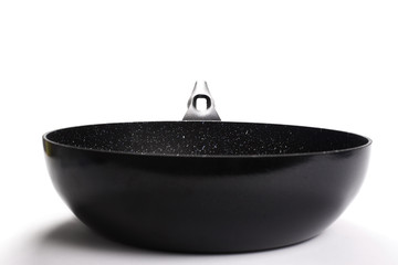 frying pan isolated on white background